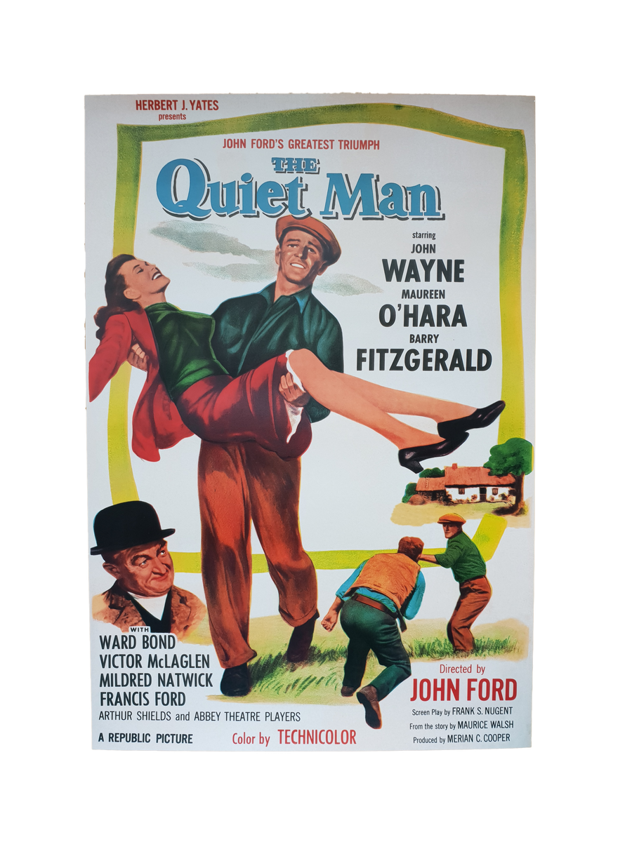 Quiet Man Poster The Quiet Man Museum, Tours, Cinema & Gift Shop