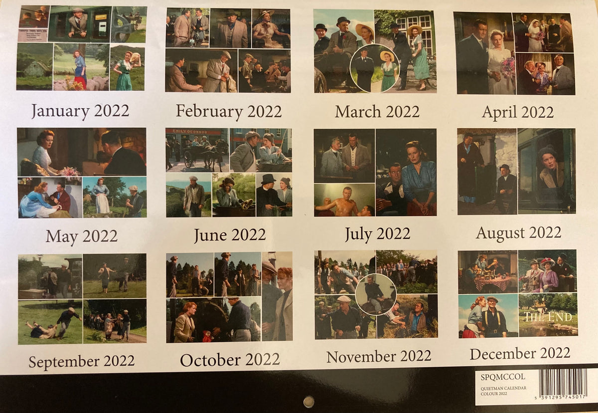 The Quiet Man Calendar 2024 Colour Edition The Quiet Man Museum