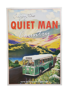 Enjoy The Quiet Man Country Poster