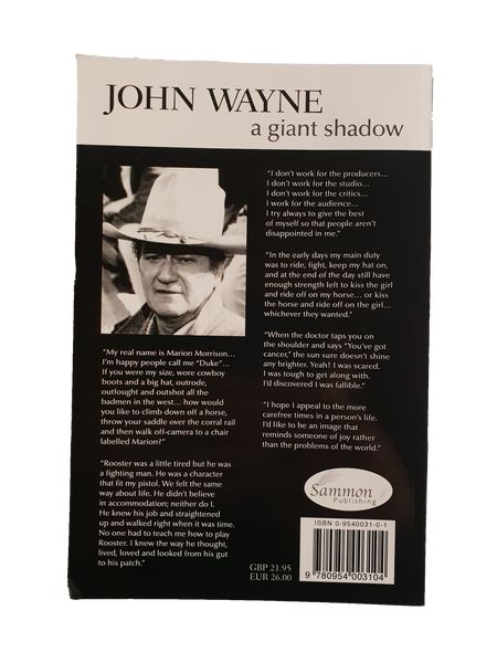 John Wayne A Giant Shadow - Book By C Mc Givern