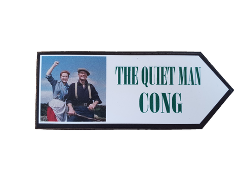 Quiet Man Signpost Magnet Sean+Mary Kate Coloured