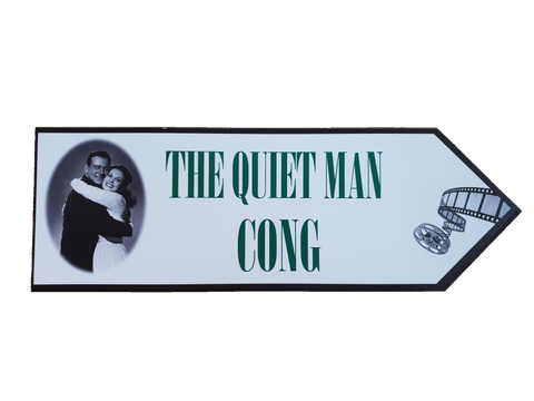 The Quiet Man Cong Film Strip Signpost