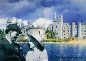 Print A3-Sean+Mary Kate At Ashford Castle